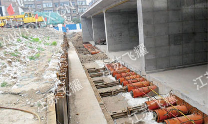 工程液壓千斤頂用于鐵路工程建設中箱涵同步頂進施工