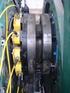 水泥廠減速機(jī)與輥壓機(jī)同步分離現(xiàn)場(chǎng)圖